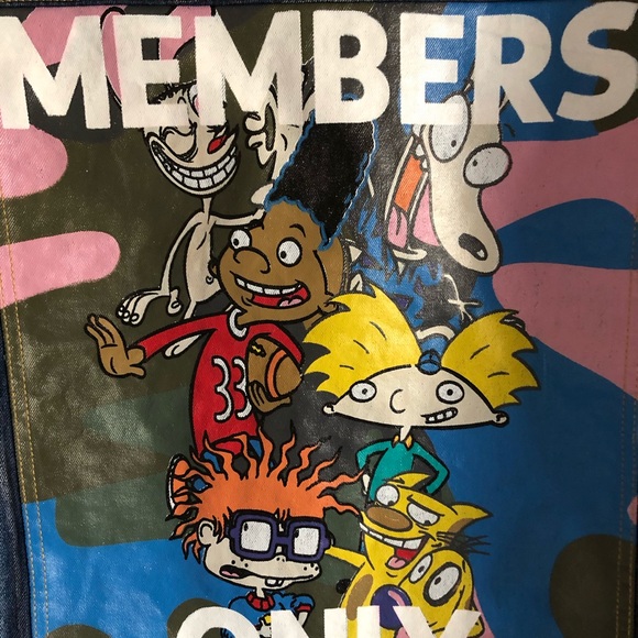Members only x Nickelodeon Denim Jacket - Picture 5 of 5